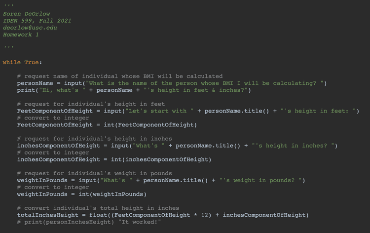 2021 - Machine Intelligence Course